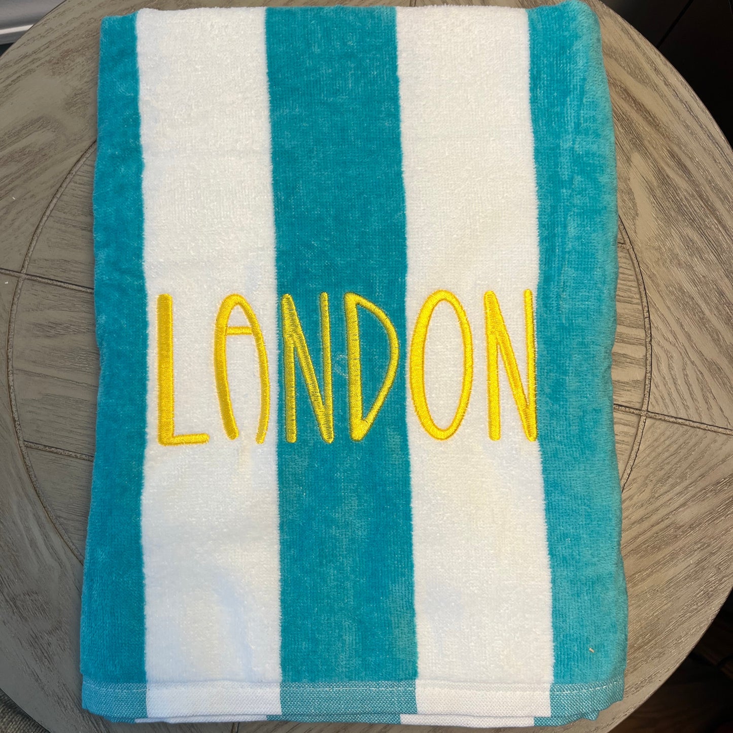 Personalized Pool / Beach Towels