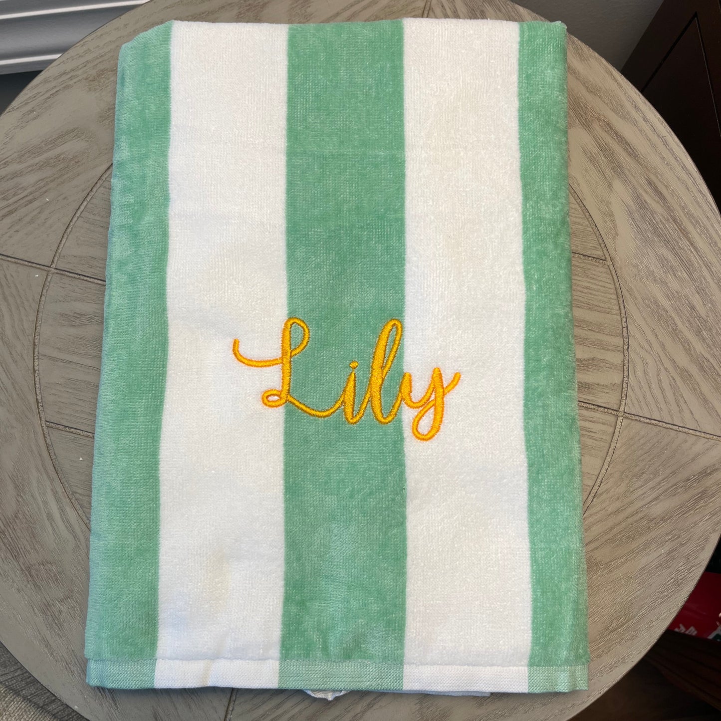 Personalized Pool / Beach Towels
